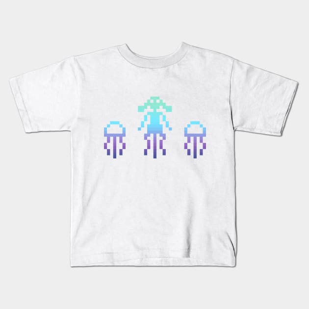 Jellyfish Kids T-Shirt by le_onionboi